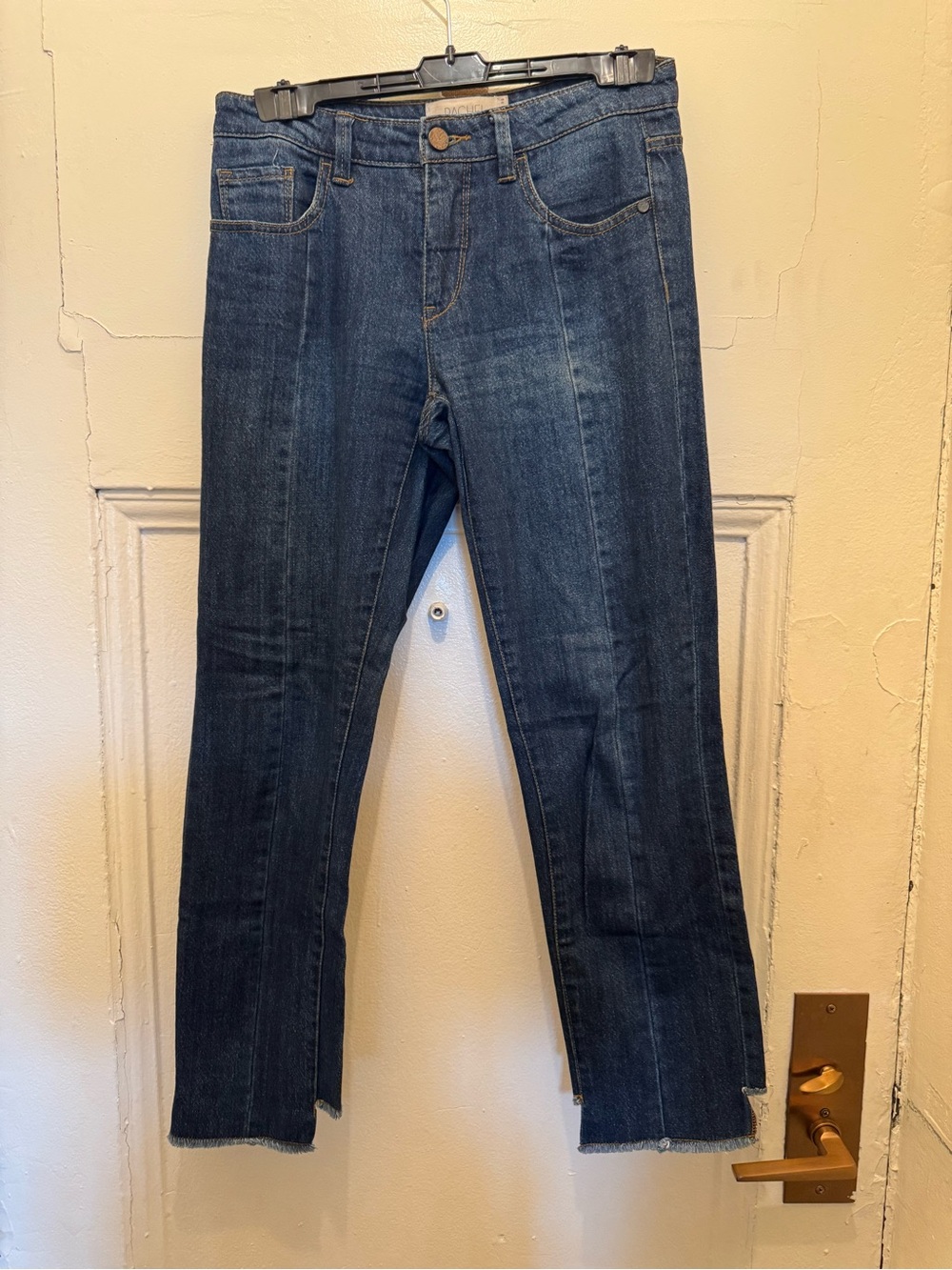 RACHEL Rachel Roy Dark Blue Straight  Ankle Jeans